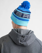 RECYCLED KNIT BEANIE - SIGNAL BLUE