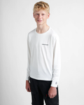 QUICK DRY UVF 50+ TECH T-SHIRT LONG SLEEVED - WHITE