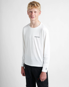 QUICK DRY UVF 50+ TECH T-SHIRT LONG SLEEVED - WHITE