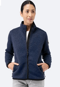 Womens Knit Fleece Jacket