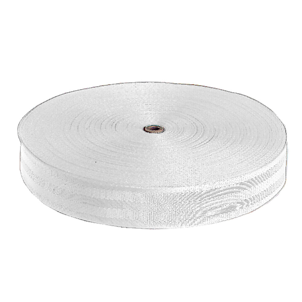 WHITE WEBBING FOR OPTIMIST BUOYANCY BAGS - MIN 50M
