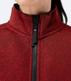 Womens Knit Fleece Jacket