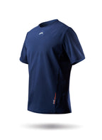 MENS SHORT SLEEVE XWR TOP - STEEL BLUE