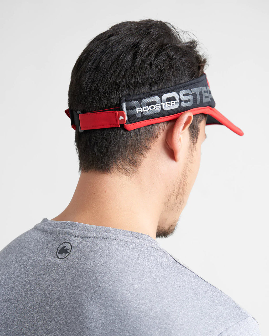 QUICK DRY VISOR - RED
