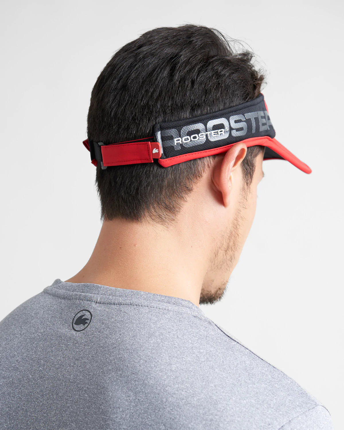 QUICK DRY VISOR - RED