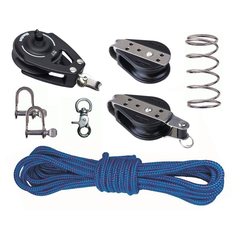 RACING OPTIMIST MAINSHEET SYSTEM