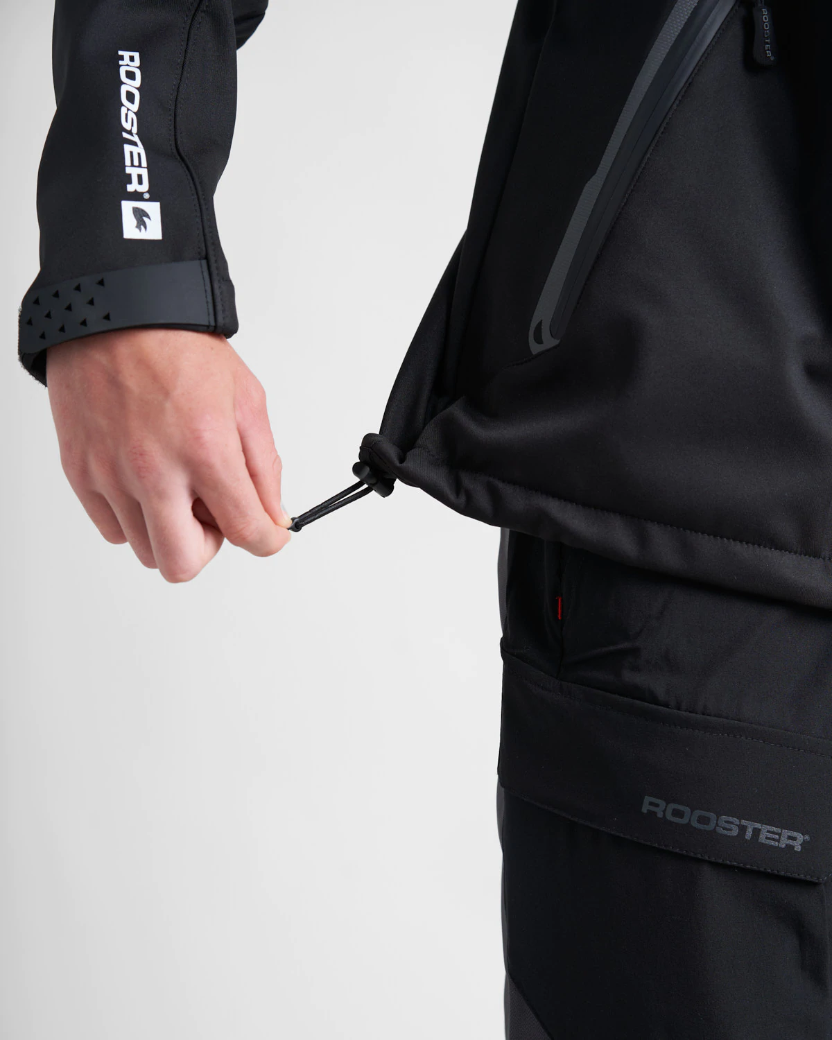 MEN SOFT SHELL JACKET - BLACK
