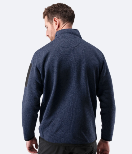 Mens Knit Fleece Jacket