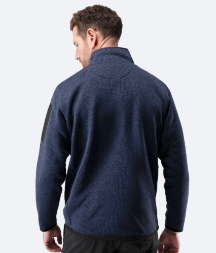 Mens Knit Fleece Jacket