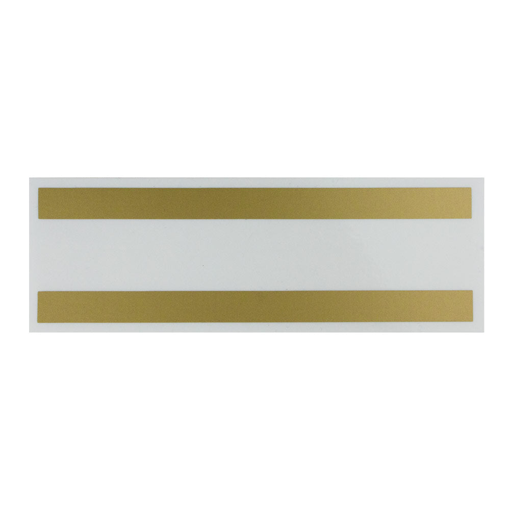MEASUREMENT BAND STICKER – GOLD