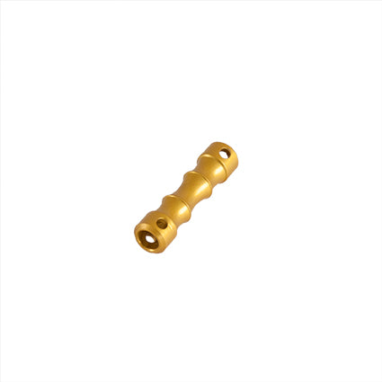 8MM DOG BONE - GOLD
