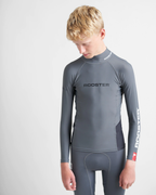 RASH TOP - LONG SLEEVED - GRAPHITE