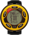 1455R YELLOW 1/3 ROW, VIBRATE RECHARGE SAIL WATCH