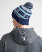RECYCLED KNIT BEANIE - GREY