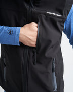 ADULT SOFT SHELL GILET - BLACK