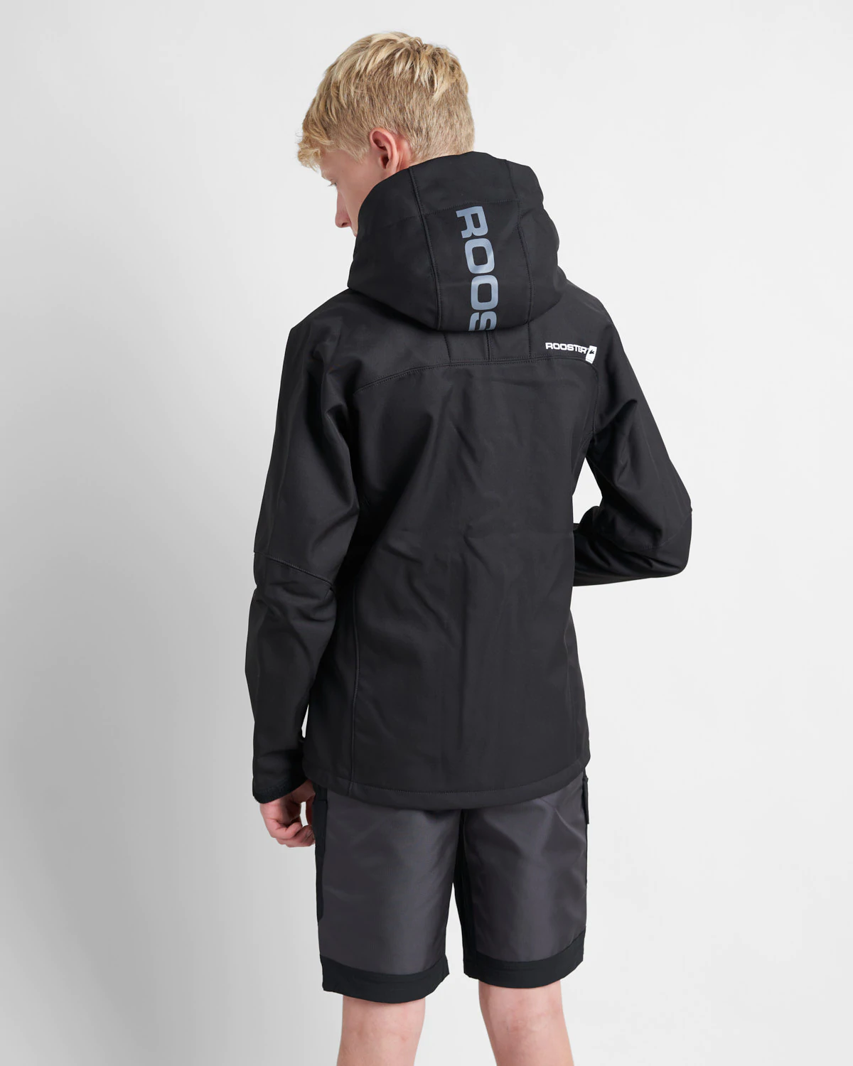 JUNIOR SOFT SHELL JACKET - BLACK
