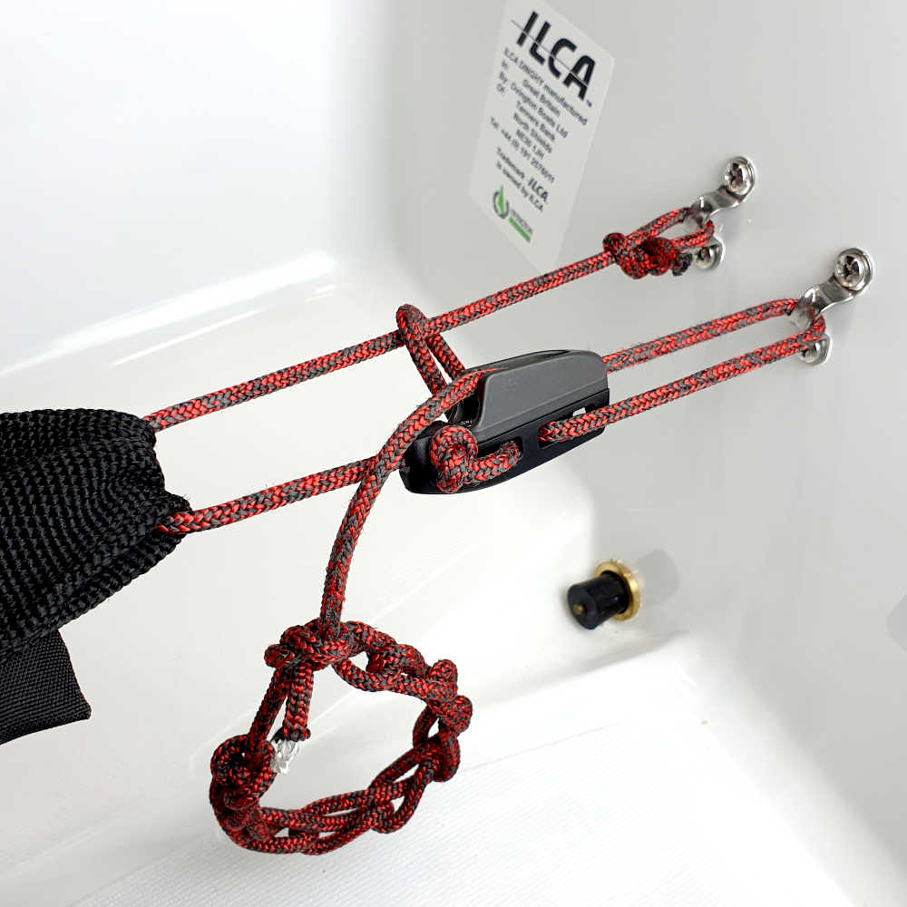 LASER® HIKING STRAP ADJUSTER CLEAT WITH LINE