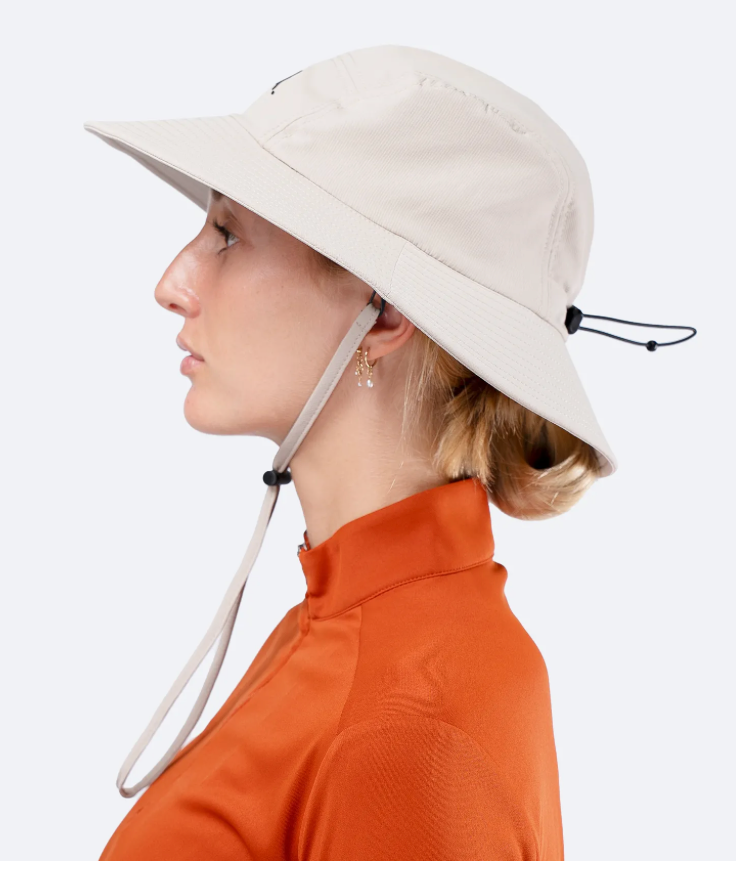 Wide Brim Hat - Stone