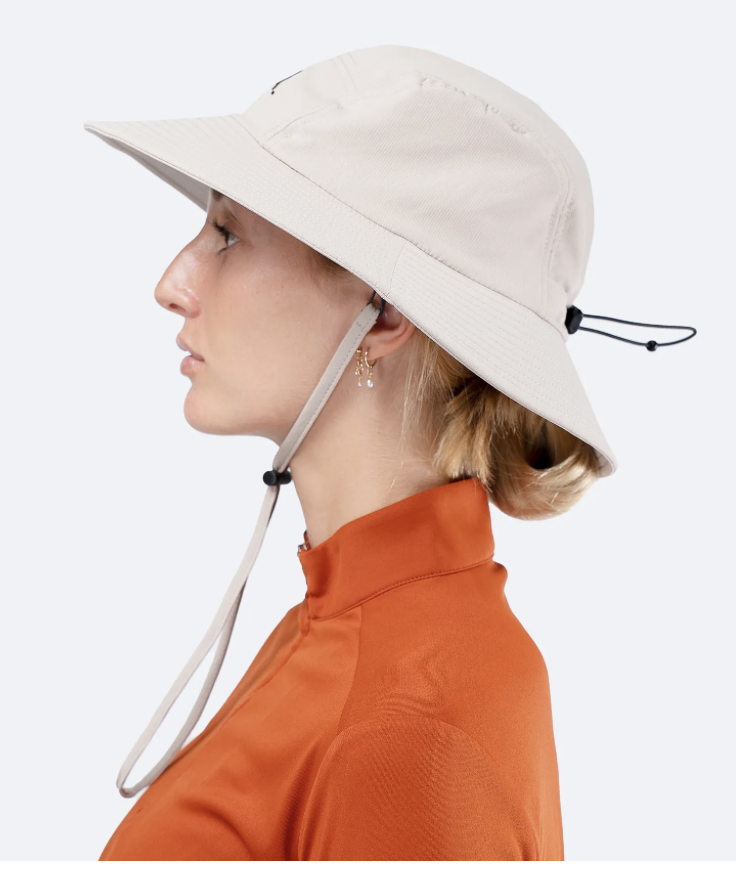 Wide Brim Hat - Stone