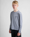 QUICK DRY UVF 50+ TECH T-SHIRT LONG SLEEVED - GREY