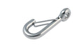 FORGED STAINLESS STEEL HOOK WITH KEEPER