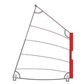 OPTIMIST SLEEVE POCKET SAIL OPTIPARTS
