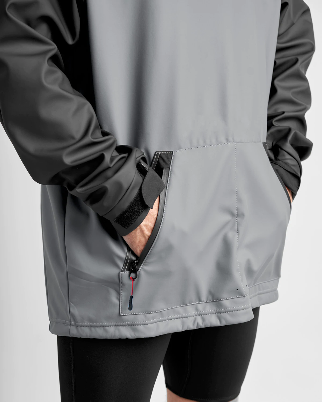 AQUAFLEECE HOODIE - GREY