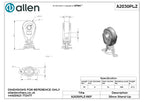 30MM DYNAMIC PLAIN BEARING STAND UP SINGLE