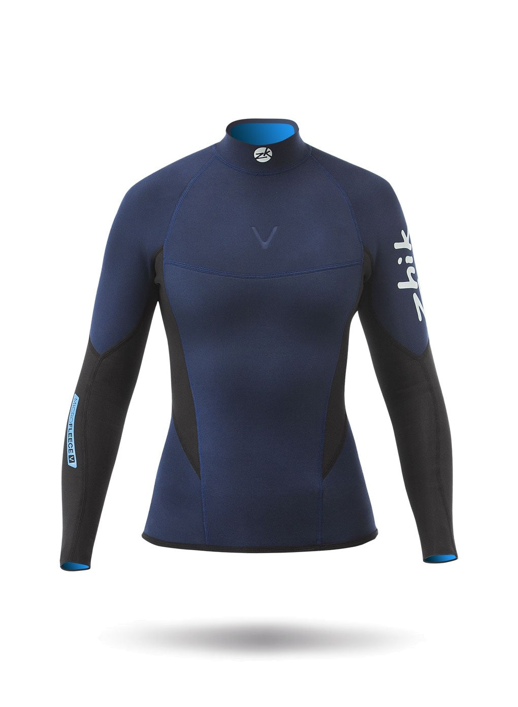 WOMEN'S MICROFLEECE V TOP