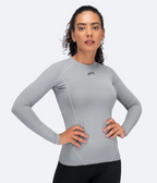 Womens Eco Spandex LT Long Sleeve Baselayer Top