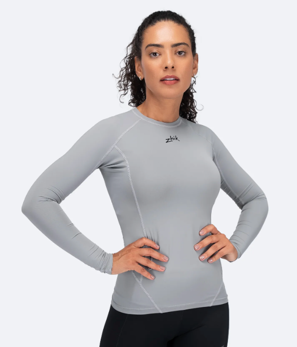 Womens Eco Spandex LT Long Sleeve Baselayer Top