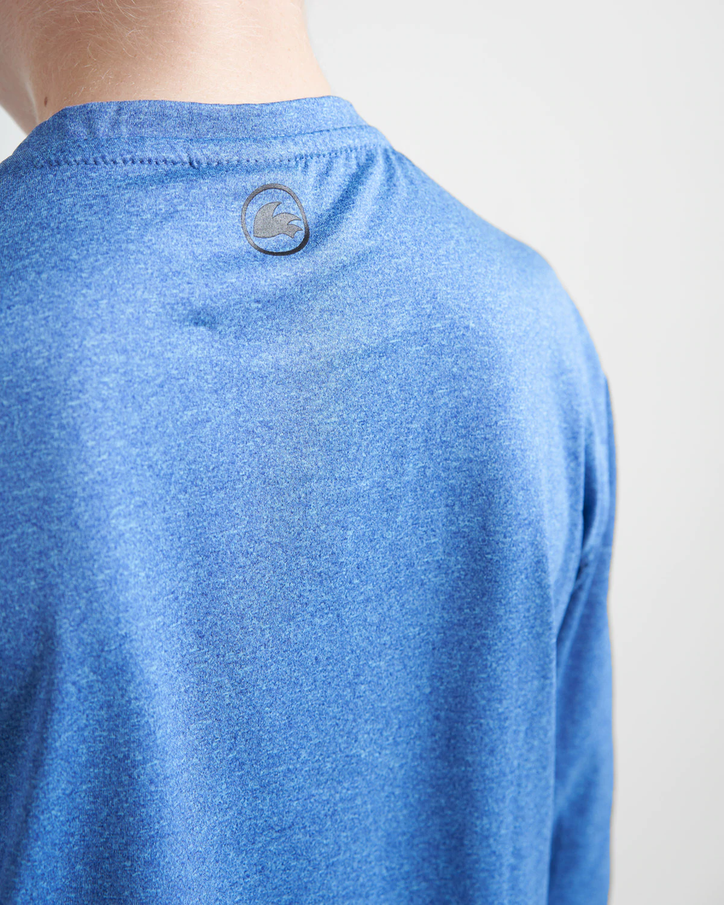 QUICK DRY UVF 50+ TECH T-SHIRT LONG SLEEVED - BLUE