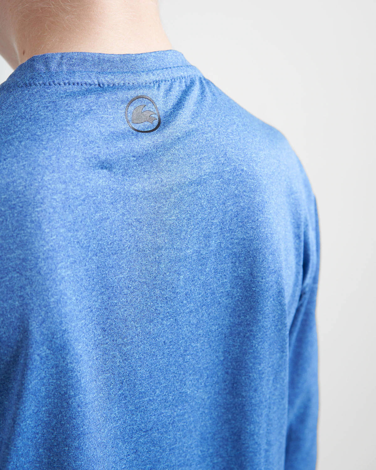 QUICK DRY UVF 50+ TECH T-SHIRT LONG SLEEVED - BLUE