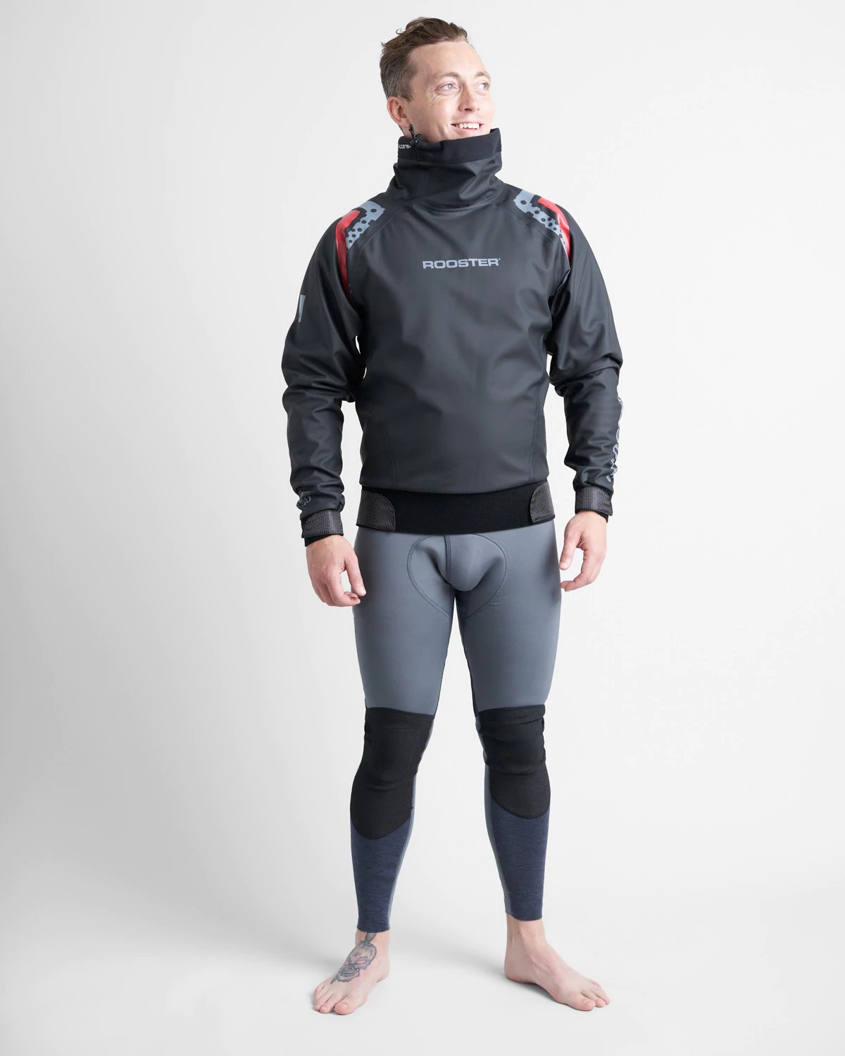 PRO AQUAFLEECE TOP (BLACK) - UNISEX