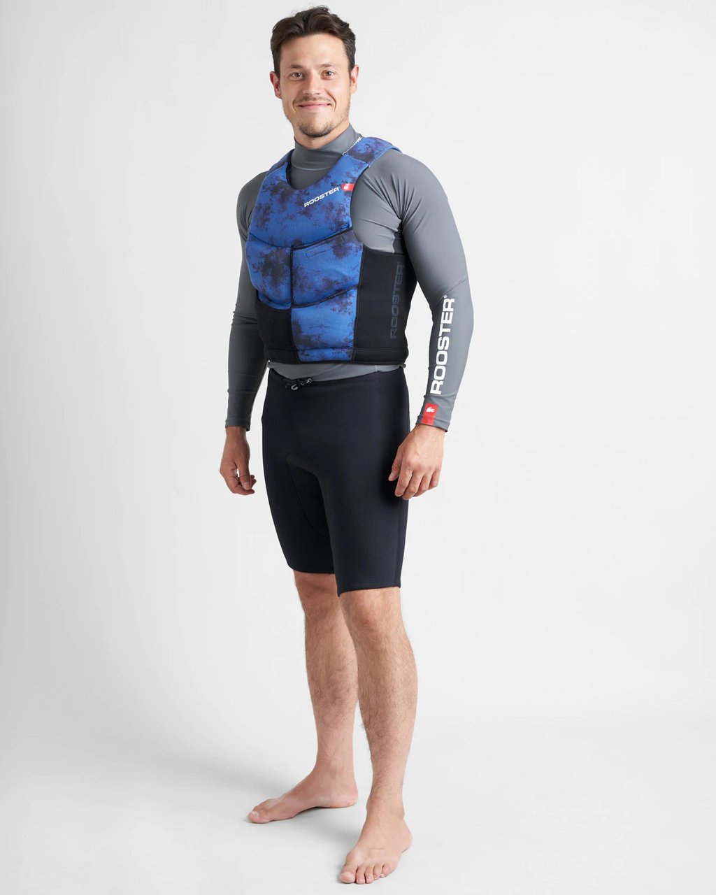 50N CE IMPACT BUOYANCY AID - AZURE