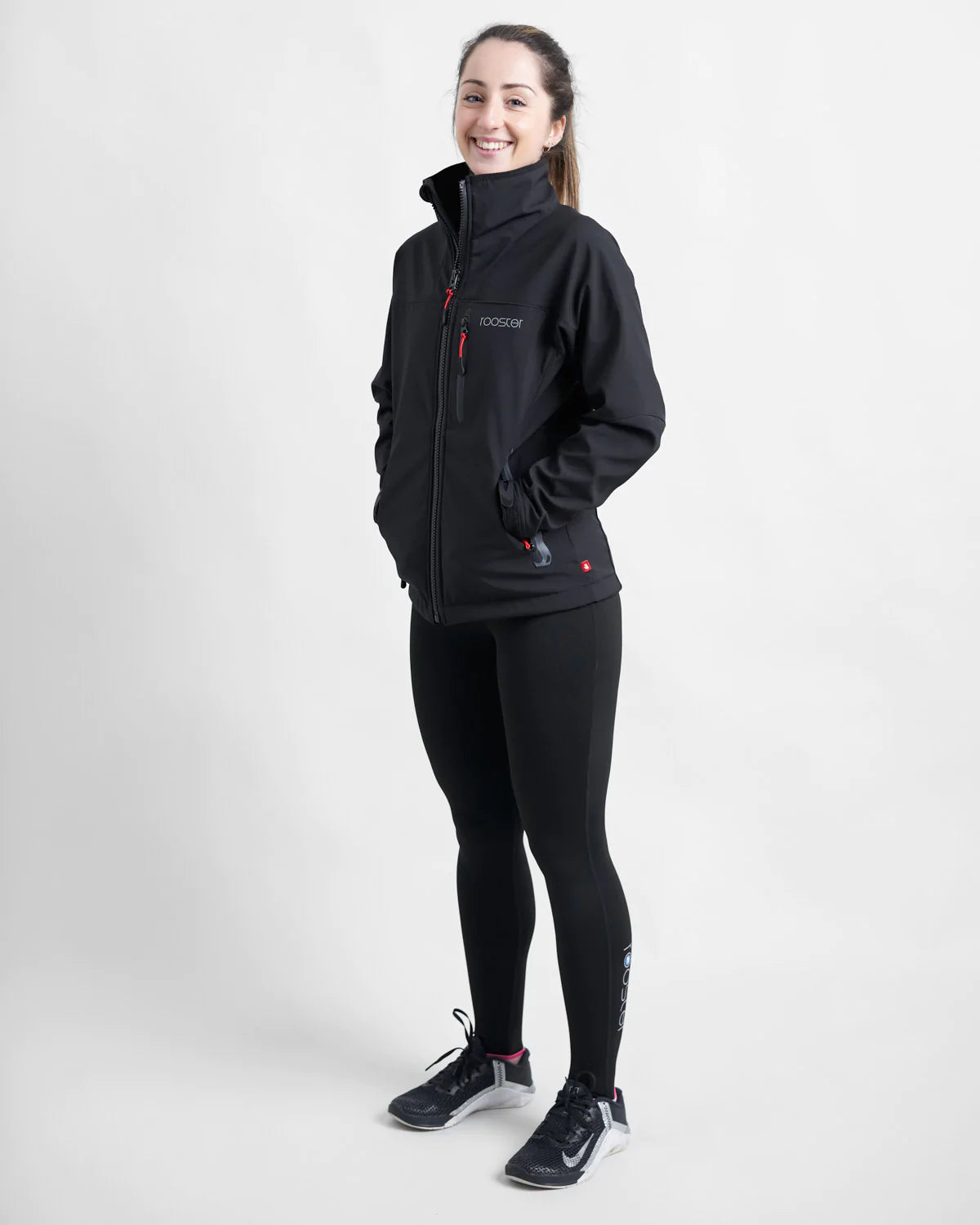 WOMENS SOFT SHELL JACKET (WITHOUT HOOD)