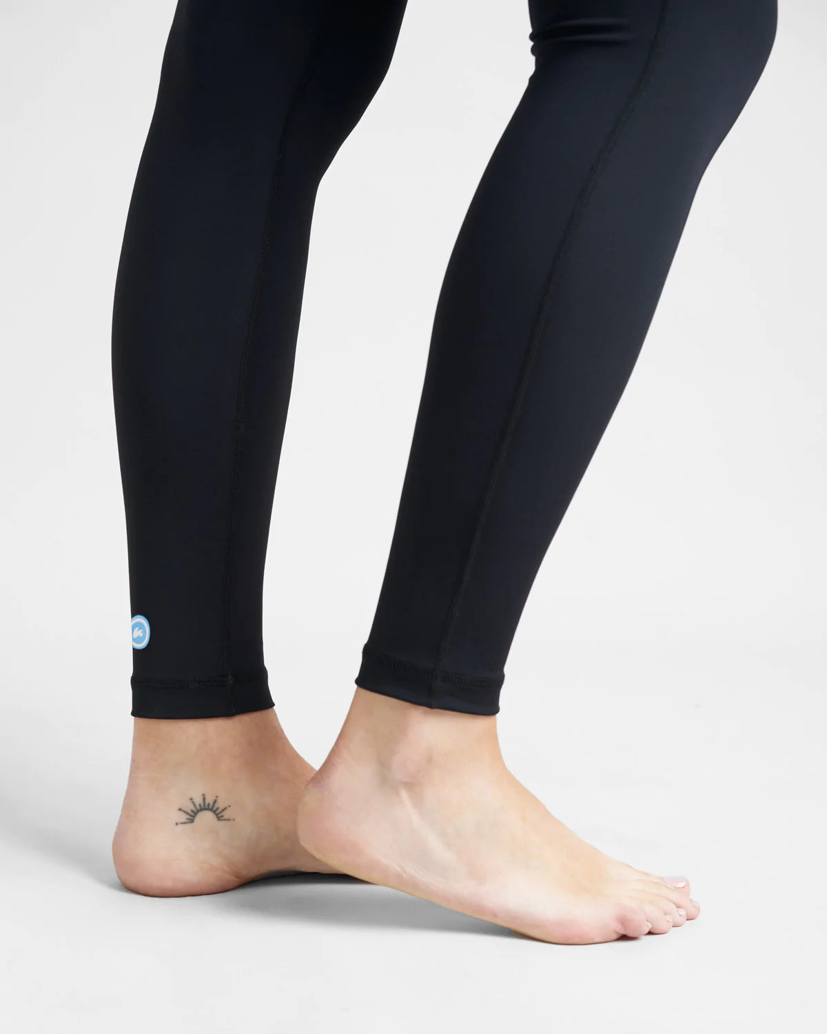 WOMENS UV SPORTS LEGGINGS - BLACK