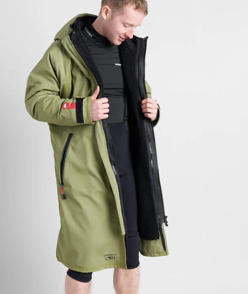 Aquafleece Robe - KHAKI