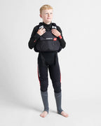 JUNIOR DIAMOND OVERHEAD BUOYANCY AID - BLACK