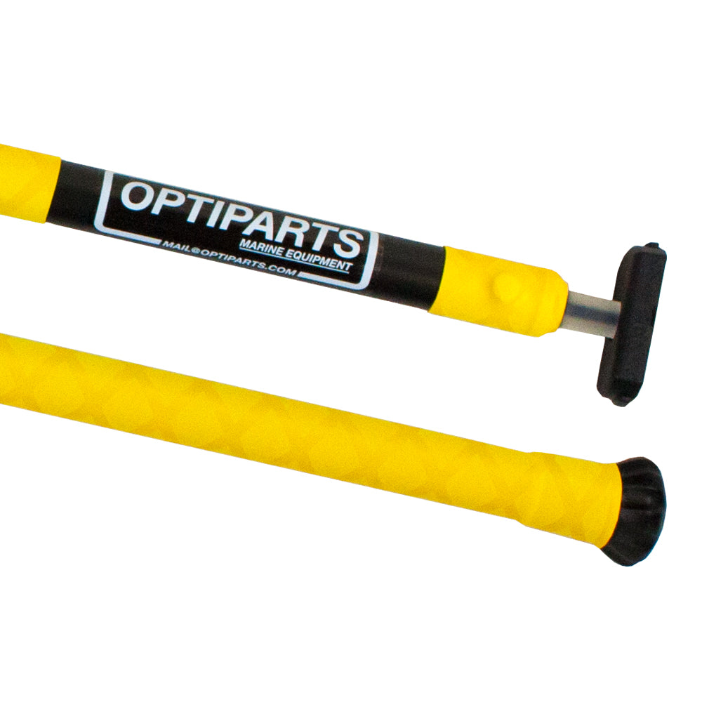 OPTIMIST TILLER EXTENSION 20 MM X-GRIPPED – YELLOW