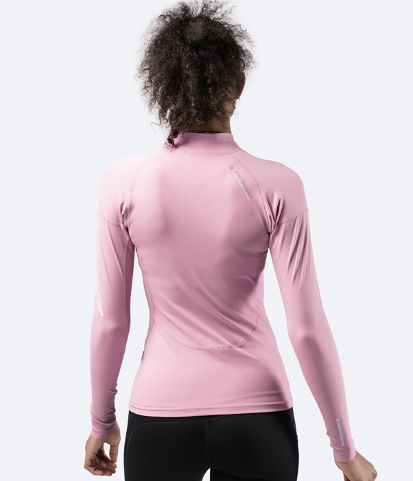 Womens Eco Spandex UPF50+ Long Sleeve Rash Guard