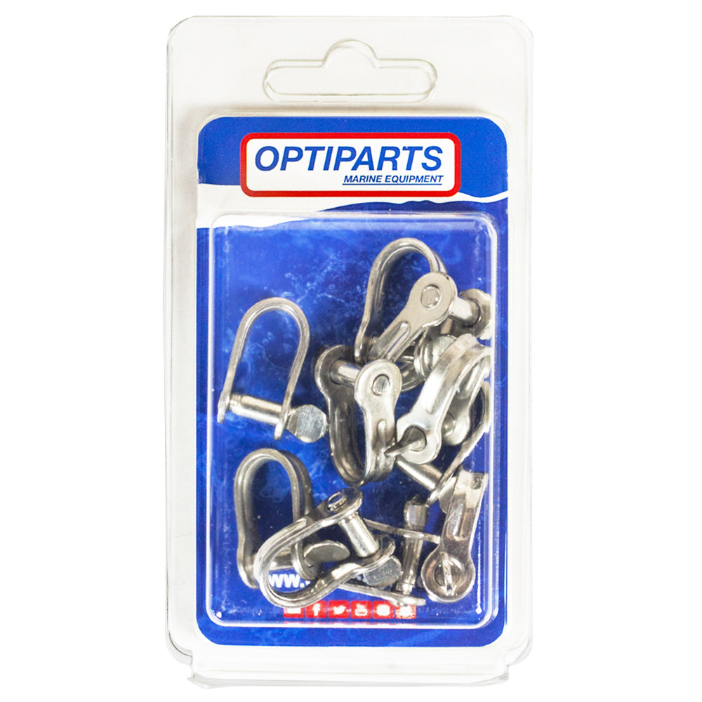 PLATE SHACKLE 5 MM – SET OF 10