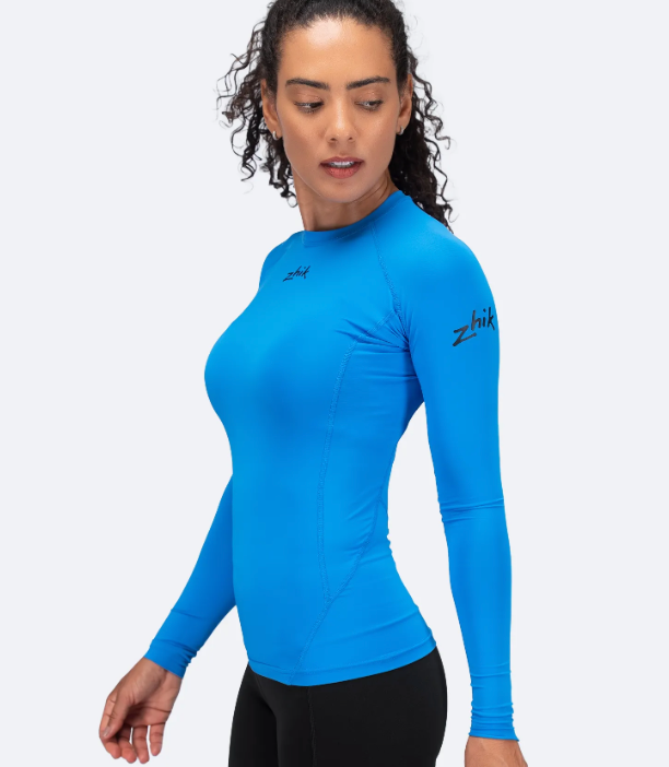 Womens Eco Spandex LT Long Sleeve Baselayer Top