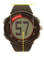1231R PLASTIC RECHARGEABLE SAILING WATCH
