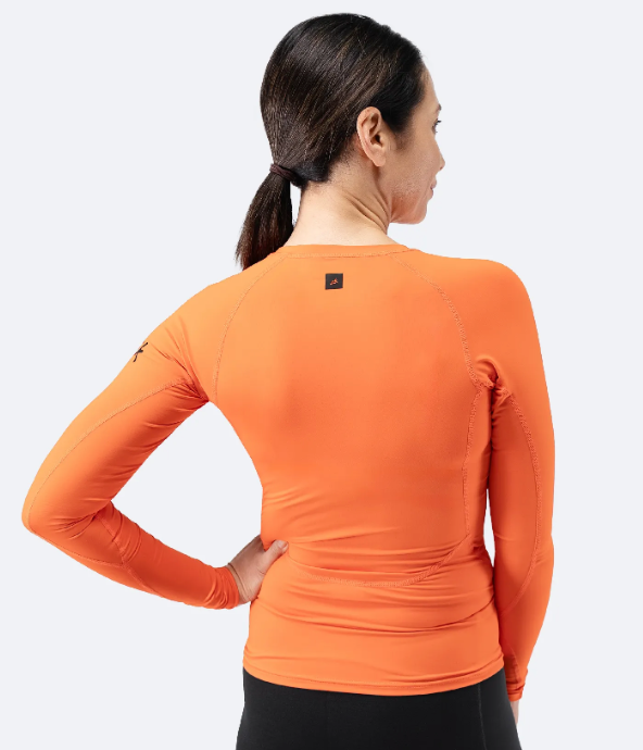 Womens Eco Spandex LT Long Sleeve Baselayer Top