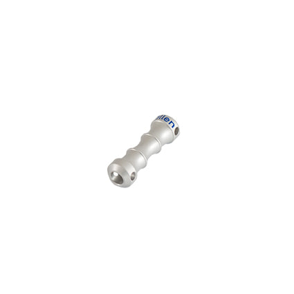 12MM DOG BONE - SILVER