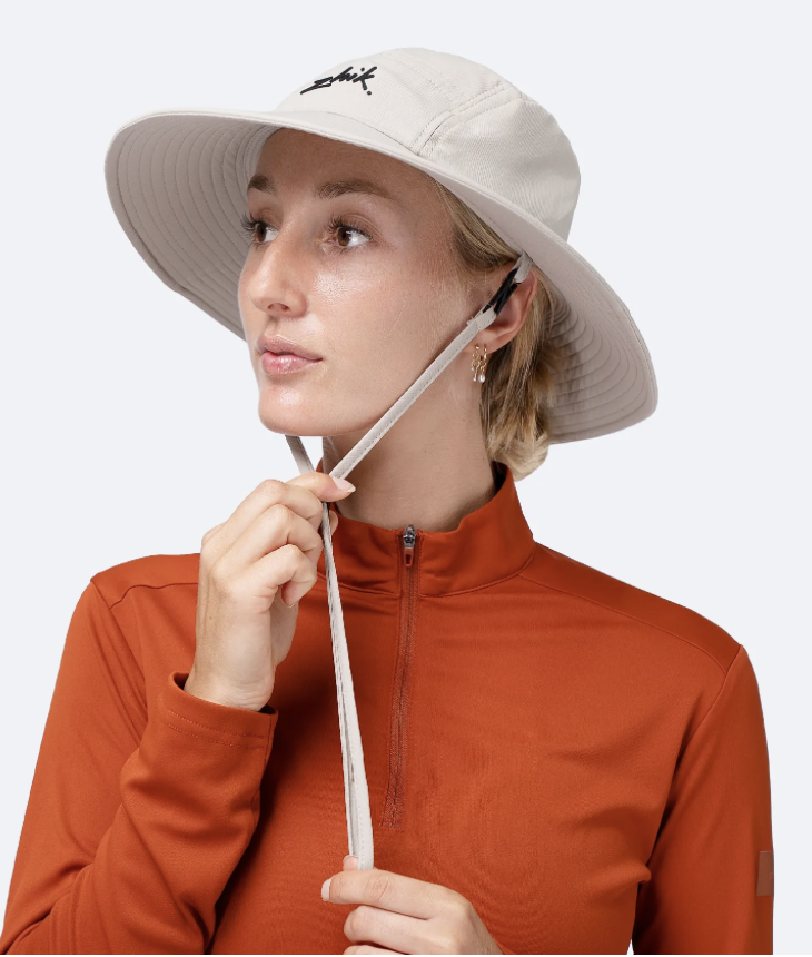 Wide Brim Hat - Stone