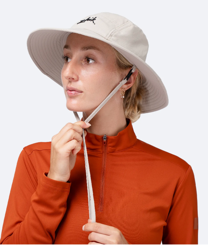Wide Brim Hat - Stone
