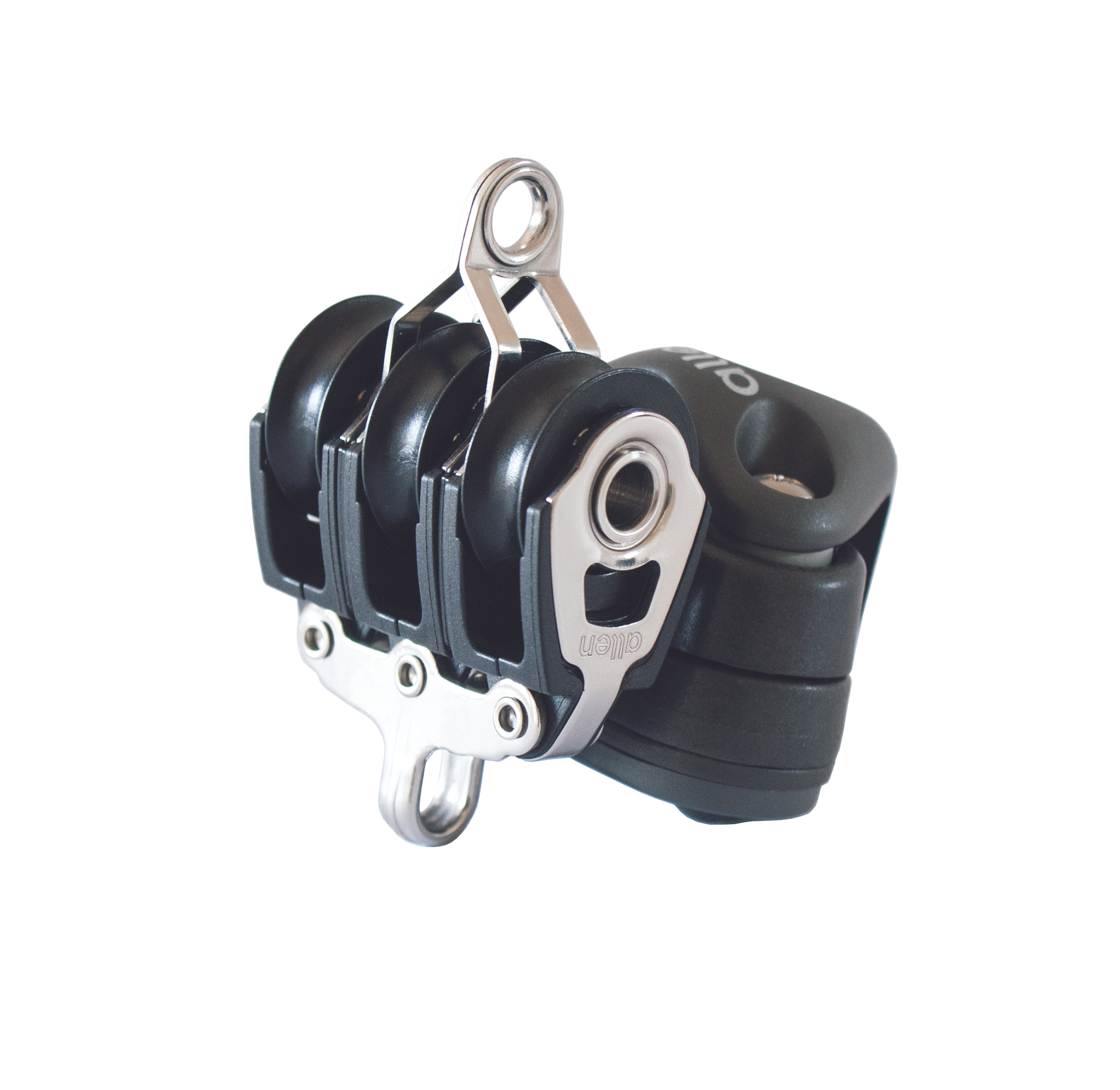 30MM DYNAMIC TRIPLE BLOCK WITH INVERTED CLEAT AND BECKET
