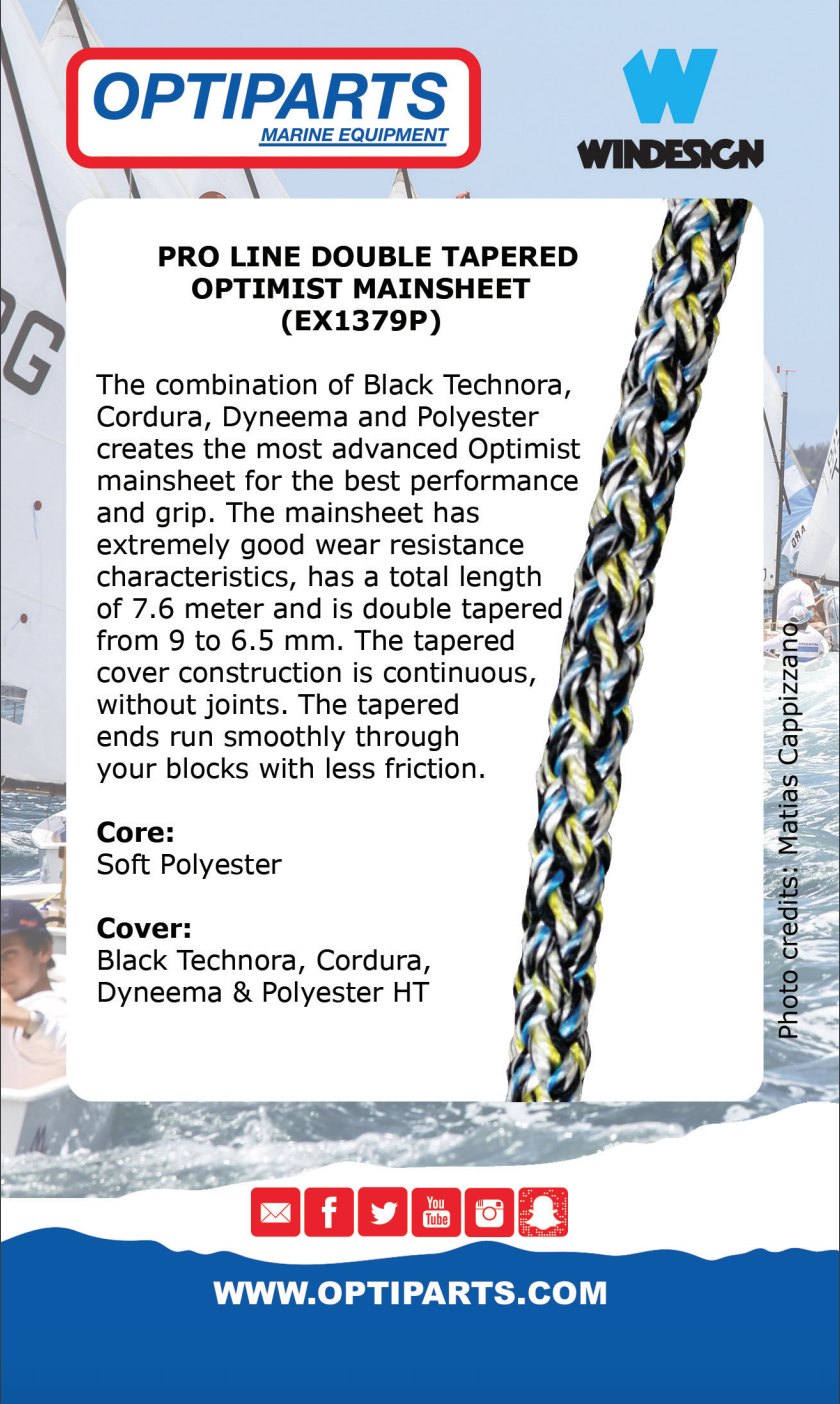 OPTIMIST PRO LINE MAINSHEET OPTIPARTS